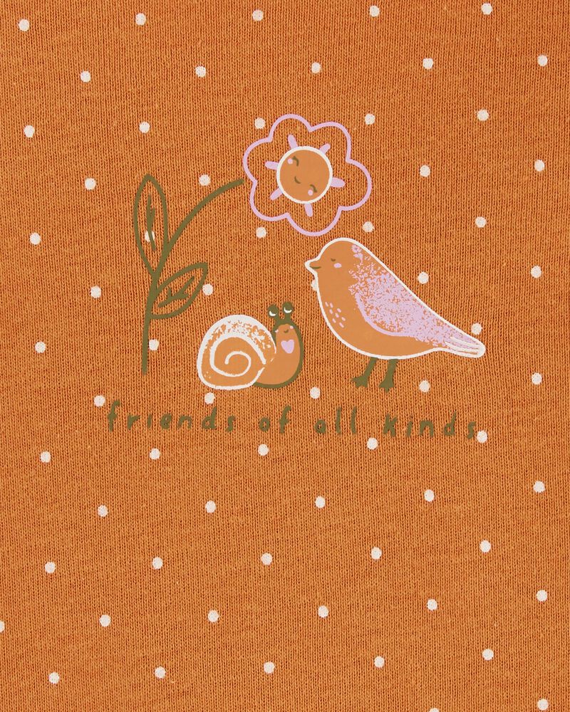 Baby 3-Piece Floral Bird Print Set, image 2 of 4 slides